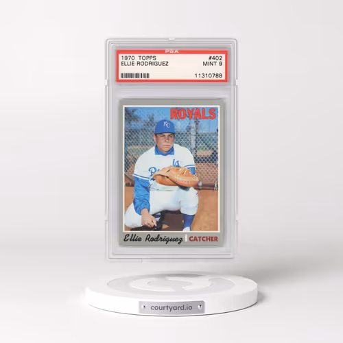 1970 Topps #402 Ellie Rodriguez (PSA 9 MINT)