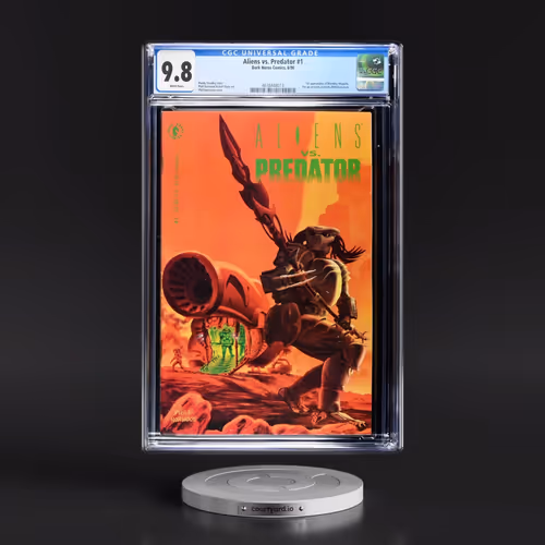 Aliens vs. Predator #1 CGC 9.8 White Pages (Dark Horse Comics, 6/90)