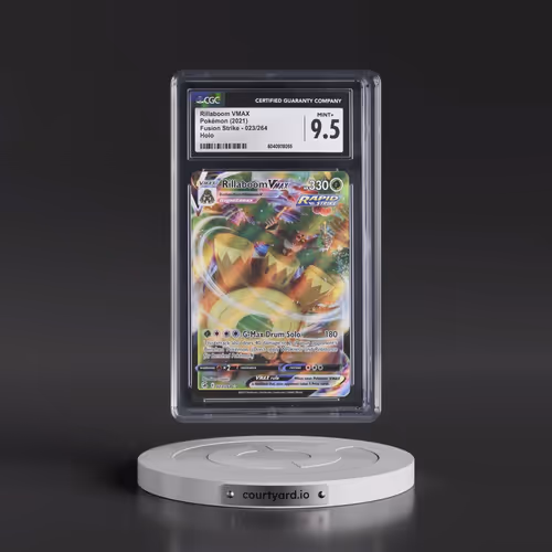 2019 Fusion Strike #023/264 Rillaboom VMAX - Holo (CGC 9.5 MINT+)