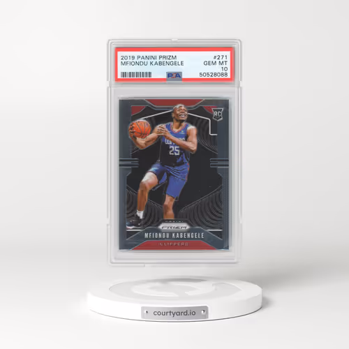 2019 Panini Prizm #271 Mfiondu Kabengele (PSA 10 GEM MINT)