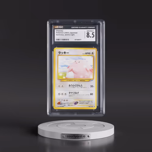 2001 Darkness, and to Light Chansey (CGC 8.5 NM-MT+)