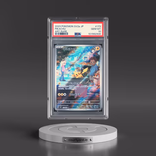 2023 Pokémon Sv2a-Pokemon 151 #173 Pikachu - Art Rare (PSA 10 GEM MINT)