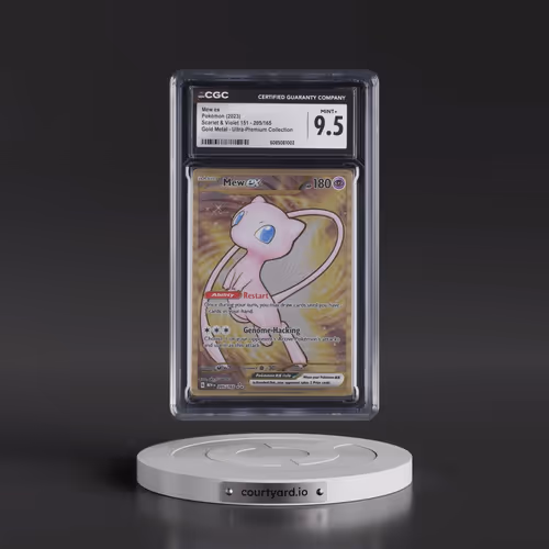 2023 Scarlet & Violet 151 - MEW EN #205/165 Mew ex - Gold Metal - Ultra-Premium Collection (CGC 9.5