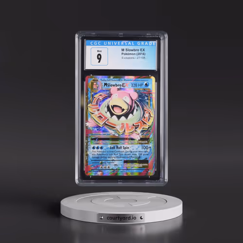 2016 Evolutions #27/108 M Slowbro EX - Holo (CGC 9 MINT)