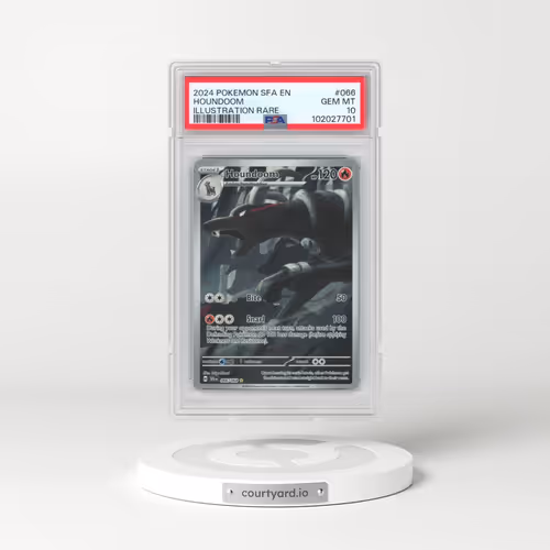2024 Pokémon Sfa EN-Shrouded Fable #066 Houndoom - Illustration Rare (PSA 10 GEM MINT)