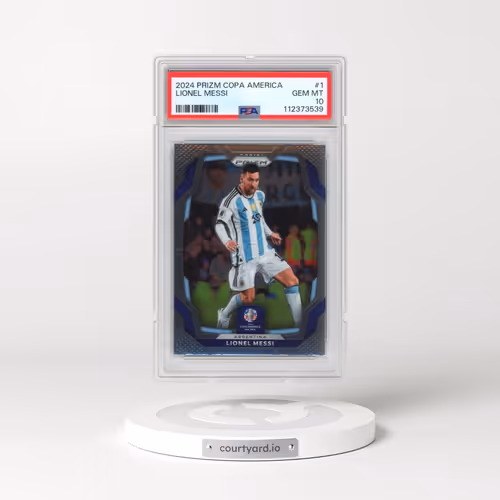2024 Panini Prizm Conmebol Copa America #1 Lionel Messi (PSA 10 GEM MINT)