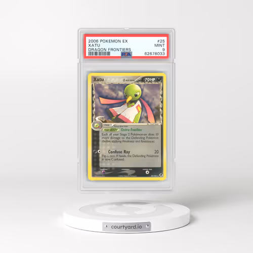 2006 EX Dragon Frontiers #25 Xatu (PSA 9 MINT)