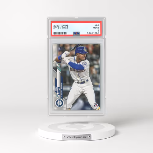 2020 Topps #64 Kyle Lewis (PSA 9 MINT)