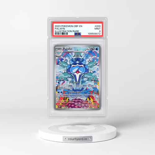 2023 Pokémon Obf EN-Obsidian Flames #200 Palafin - Illustration Rare (PSA 9 MINT)