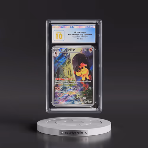 2023 Scarlet ex #080/078 Armarouge - Art Rare Holo (CGC 10 PRISTINE)