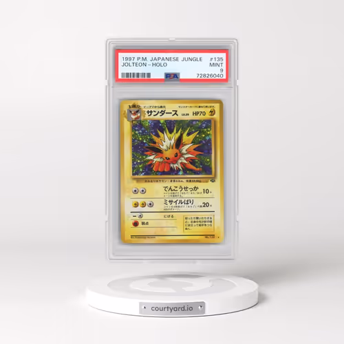 1997 Pokémon Jungle #135 Jolteon - Holo (PSA 9 MINT)