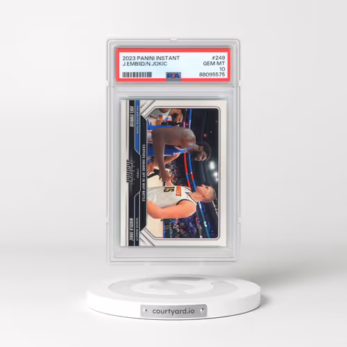 2023 Panini Instant #249 Joel Embiid/Nikola Jokic (PSA 10 GEM MINT)
