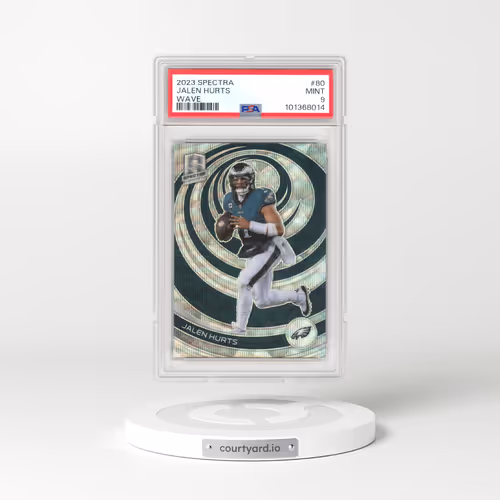 2023 Panini Spectra #80 Jalen Hurts - Wave (PSA 9 MINT)