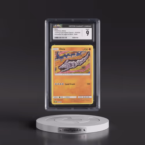 2023 Trading Card Game Classic - CLV, CLC, CLB #010/034 Onix - Venusaur & Lugia ex Deck - CLV Holo (