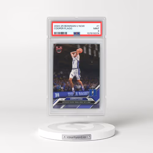 2024 Bowman U Now #1 Cooper Flagg (PSA 9 MINT)