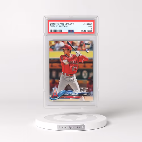 2018 Topps Update #US285 Shohei Ohtani (PSA 7 NM)