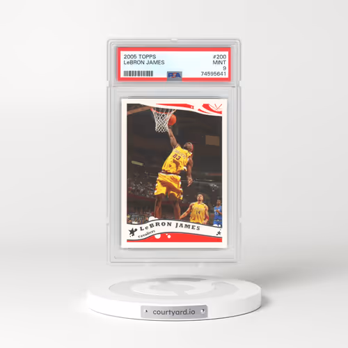 2005 Topps #200 LeBron James (PSA 9 MINT)