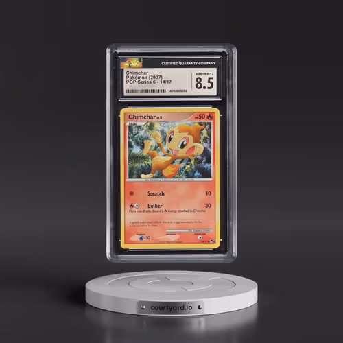 2007 POP Series 6 #14/17 Chimchar - (Non Holo) (CGC 8.5 NM-MT+)