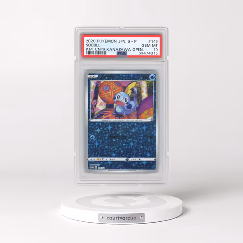2020 Pokémon S Promo #146 Sobble - Pokemon Center Kanazawa Opening (PSA 10 GEM MINT)