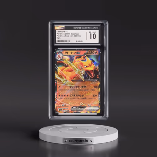 2023 Pokémon Card 151 #006/165 Charizard ex - Holo (CGC 10 GEM MINT)
