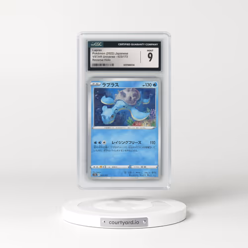 2022 VSTAR Universe #023/172 Lapras - Reverse Holo Speckled (CGC 9 MINT)