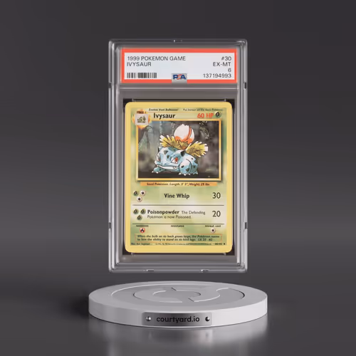 1999 Pokémon Game #30 Ivysaur (PSA 6 EX-MT)