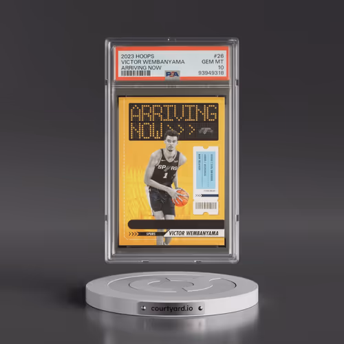 2023 Panini NBA Hoops Arriving Now #26 Victor Wembanyama (PSA 10 GEM MINT)