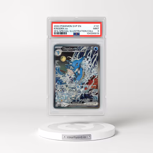 2024 Pokémon Svp EN-SV Black Star Promo #131 Kingdra EX - Holo Shrouded Fable Special Illustration C