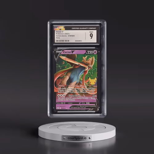 2021 Celebrations #016/025 Zacian V - Holo (CGC 9 MINT)