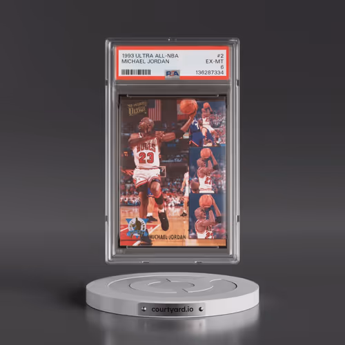 1993 Ultra All-NBA #2 Michael Jordan (PSA 6 EX-MT)