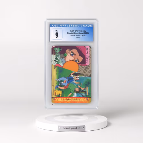 1998 Anime Series #281 Ash and Tracey - Part 8 (CGC 9 MINT)
