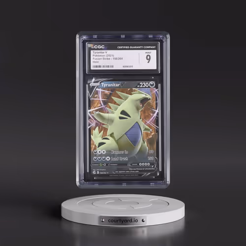 2019 Fusion Strike #158/264 Tyranitar V - Holo (CGC 9 MINT)