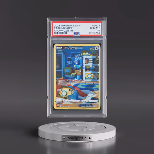 2023 Pokémon Sword and Shield Crown Zenith #GG23 Dunsparce - Full Art (PSA 10 GEM MINT)