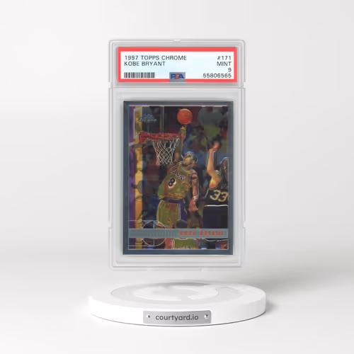 1997 Topps Chrome #171 Kobe Bryant (PSA 9 MINT)
