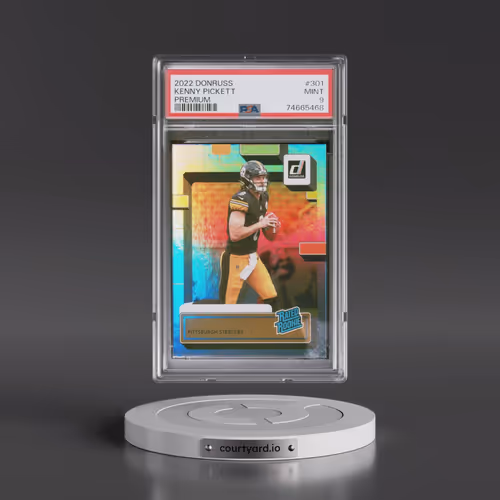 2022 Panini Donruss #301 Kenny Pickett - Premium (PSA 9 MINT)