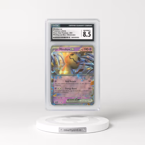 2023 Black Star Promos - Scarlet & Violet SVP EN #004 Mimikyu ex - Mimikyu ex Box / Showcase (CGC 8.5 NM-MT+)