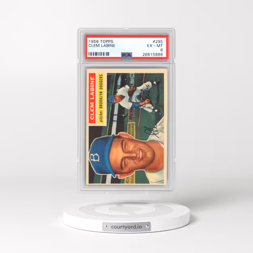 1956 Topps #295 Clem Labine (PSA 6 EX-MT)