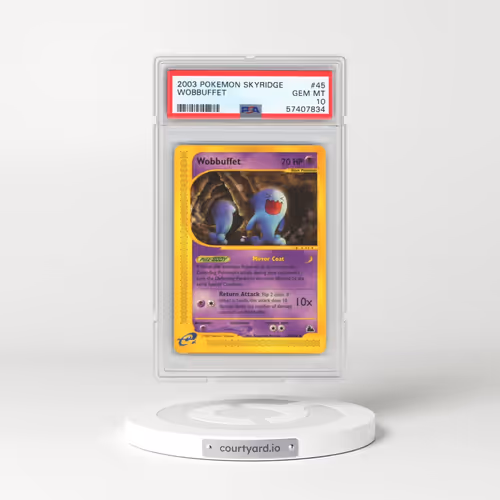 2003 Pokémon Skyridge #45 Wobbuffet (PSA 10 GEM MINT)