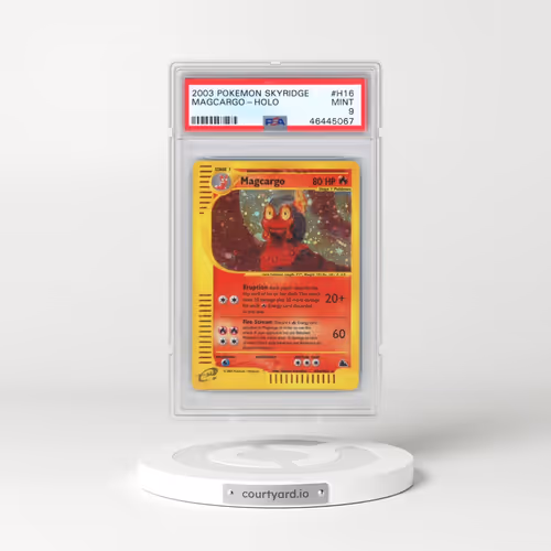 2003 Pokémon Skyridge #H16 Magcargo - Holo (PSA 9 MINT)