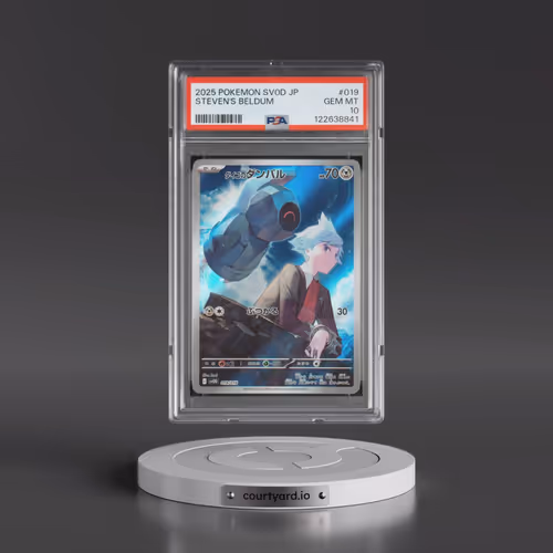 2025 Pokémon Sv0d-EX Starter Set Steven's Beldum & Metagross EX #019 Steven's Beldum (PSA 10 GEM MIN