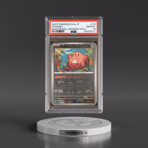 2023 Pokémon Sv2a-Pokemon 151 #113 Chansey - Reverse Holo Master Ball (PSA 10 GEM MINT)