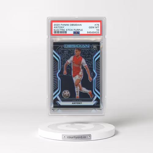 2020 Panini Obsidian #75 Antony - Electric Etch Purple (PSA 10 GEM MINT)