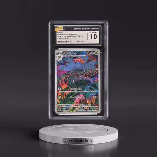 2023 Ruler of the Black Flame #109/108 Gloom - Art Rare Holo (CGC 10 GEM MINT)