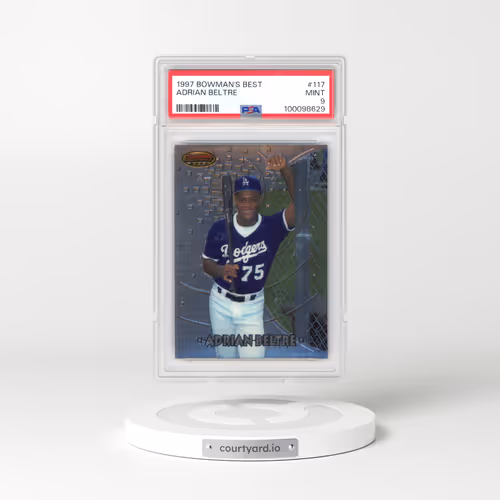 1997 Bowman's Best #117 Adrian Beltre (PSA 9 MINT)