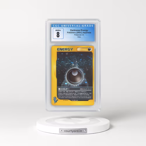 2001 Pokémon VS Darkness Energy - Holo (CGC 8 NM-MT)