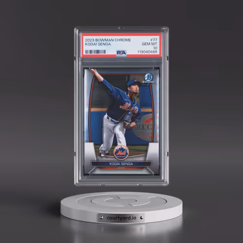 2023 Bowman Chrome #77 Kodai Senga (PSA 10 GEM MINT)