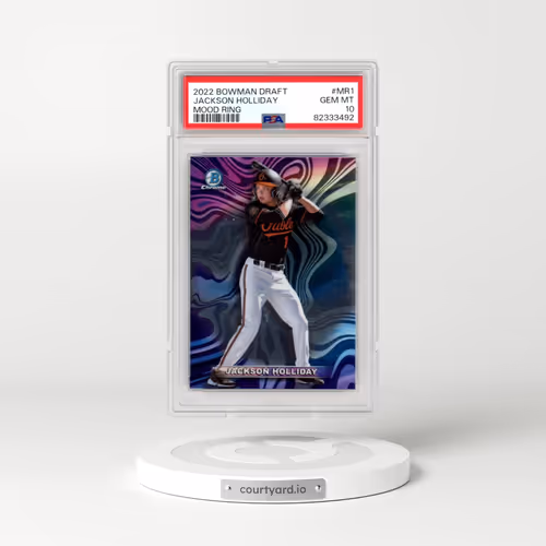 2022 Bowman Draft Mood Ring #MR1 Jackson Holliday (PSA 10 GEM MINT)