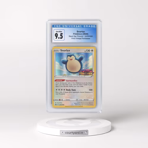 2017 Black Star Promos - Sword & Shield #SWSH068 Snorlax - Vivid Voltage Prerelease (Holo) (CGC 10 G