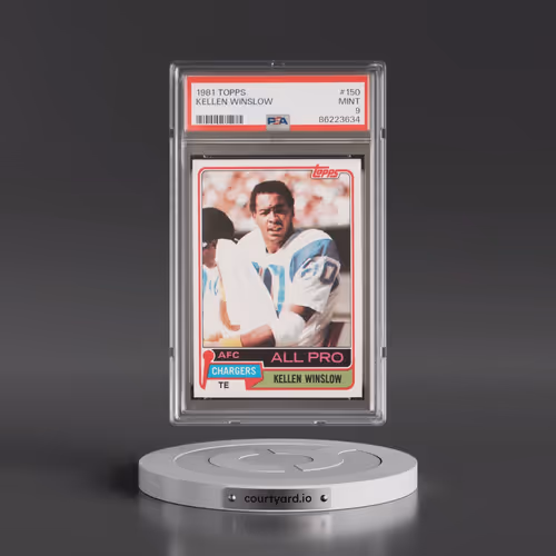 1981 Topps #150 Kellen Winslow (PSA 9 MINT)