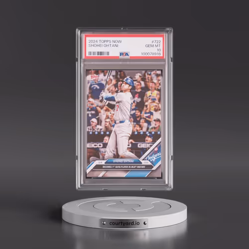 2024 Topps Now #722 Shohei Ohtani (PSA 10 GEM MINT)